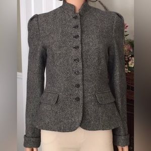 Chaps Houndstooth Blazer